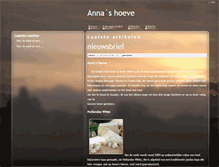 Tablet Screenshot of annashoeve.com